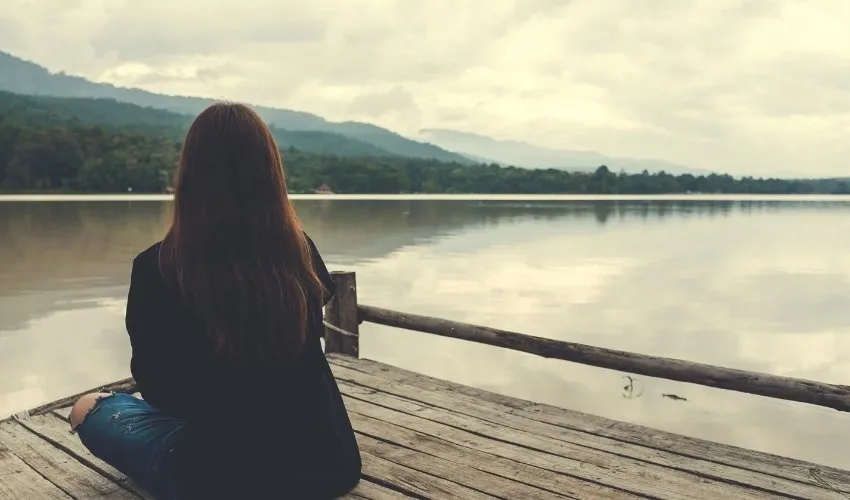 Peaceful natural landscape reflecting inner calm and self-awareness